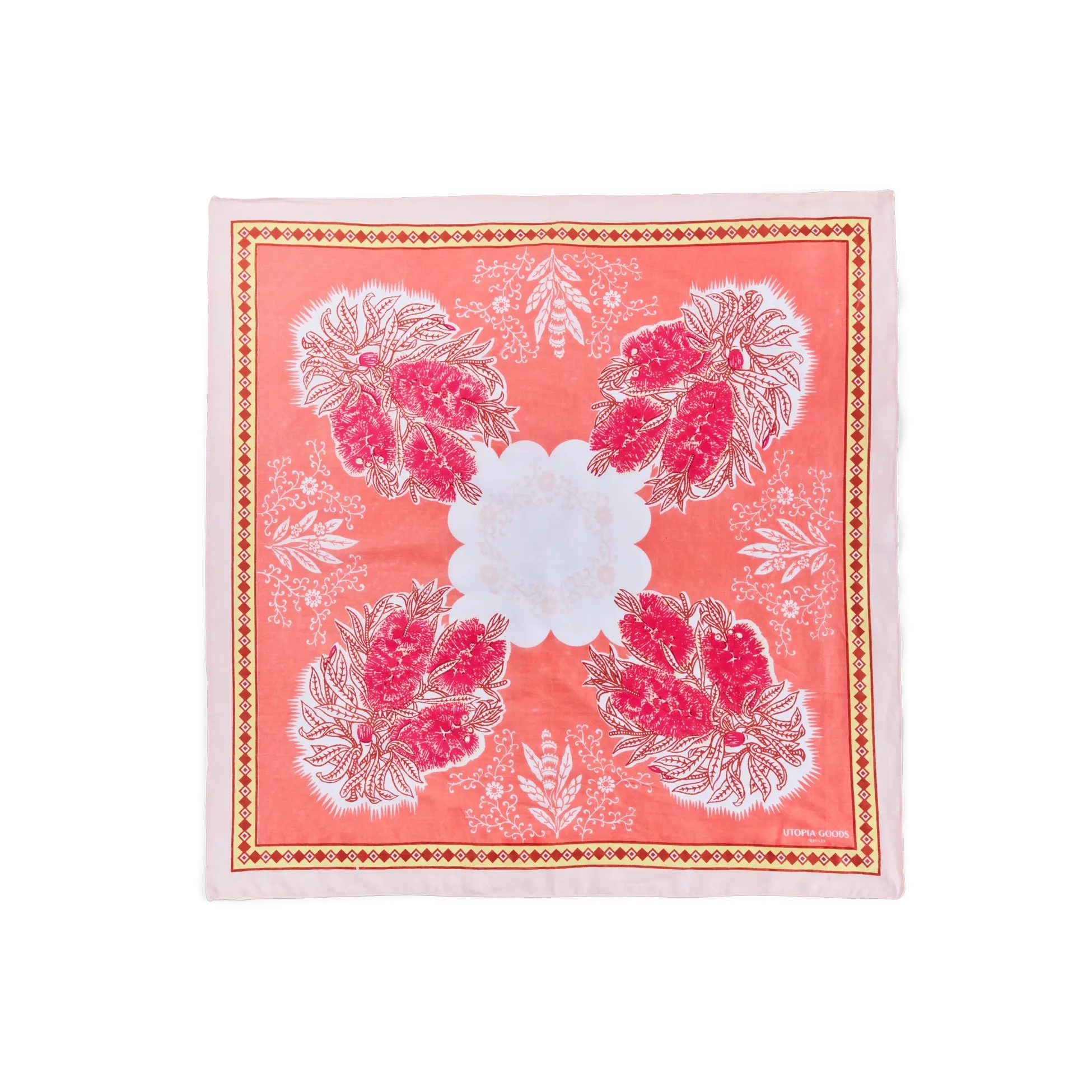Bottlebrush Rose Bandana