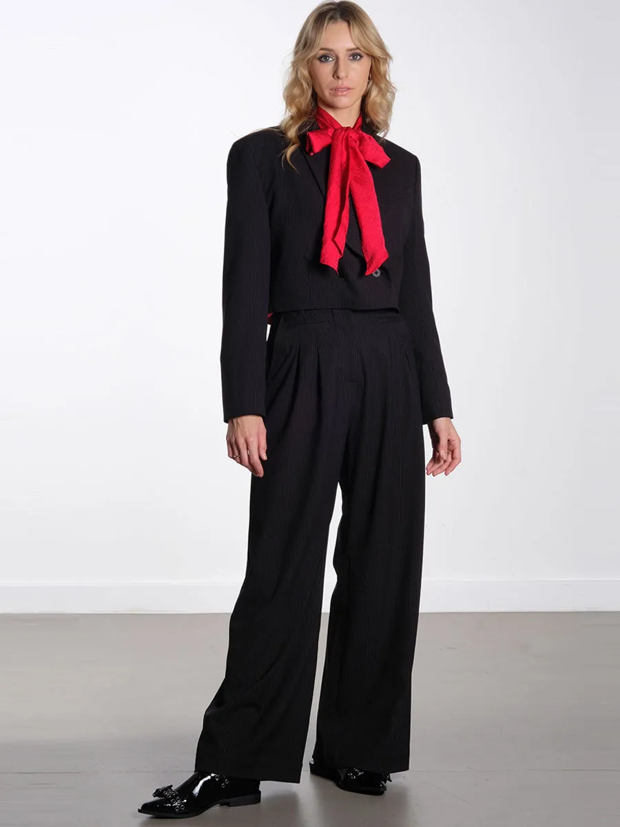 Bow Tie Shirt - Wild Cherry