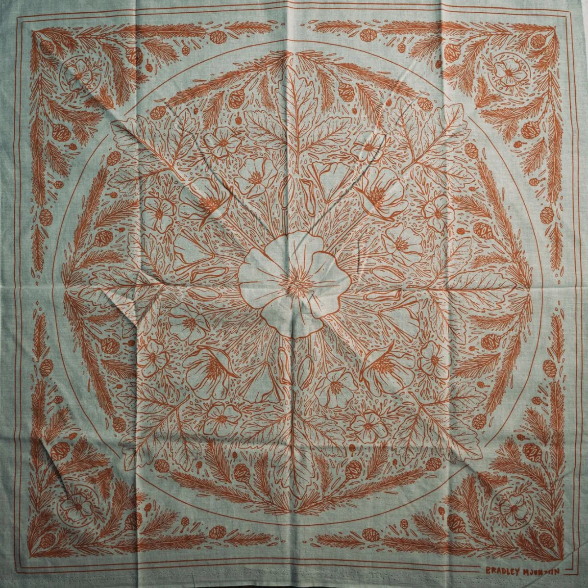 Bradley Mountain Japanese Selvedge Cotton Bandanas