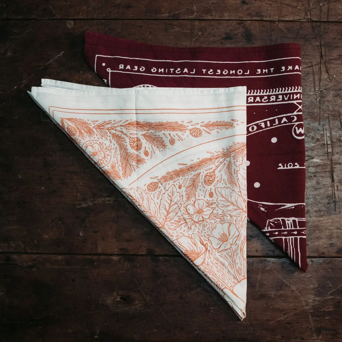 Bradley Mountain Japanese Selvedge Cotton Bandanas