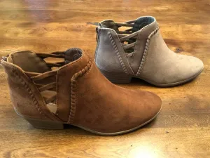 Braided Crisscross Bootie