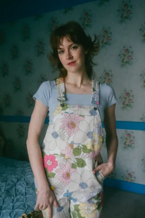 Caitrin Overalls in Sweet Gardenia Floral
