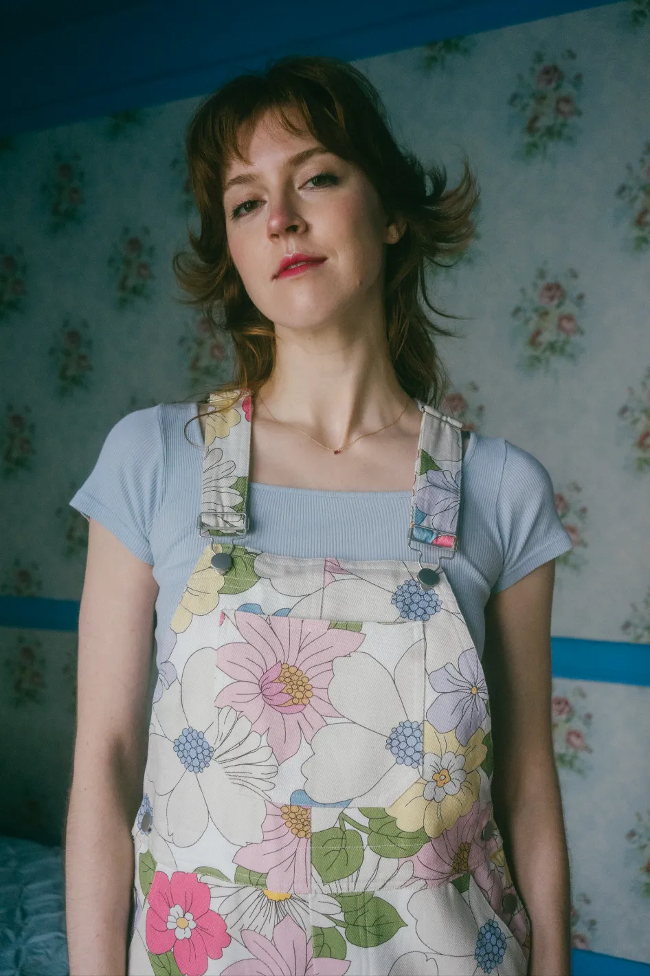 Caitrin Overalls in Sweet Gardenia Floral