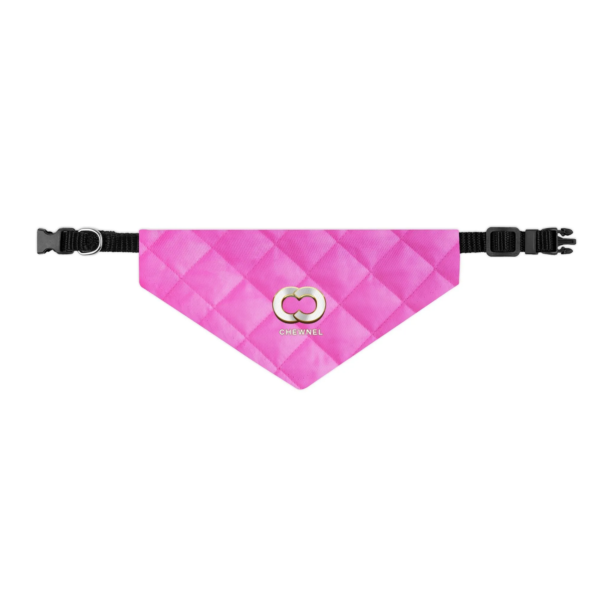 Chewnel Faux-Designer Pet Bandana Collar