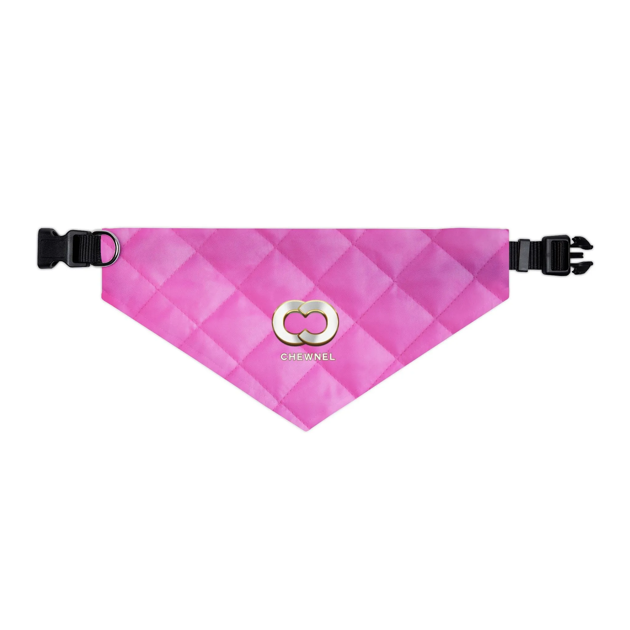 Chewnel Faux-Designer Pet Bandana Collar