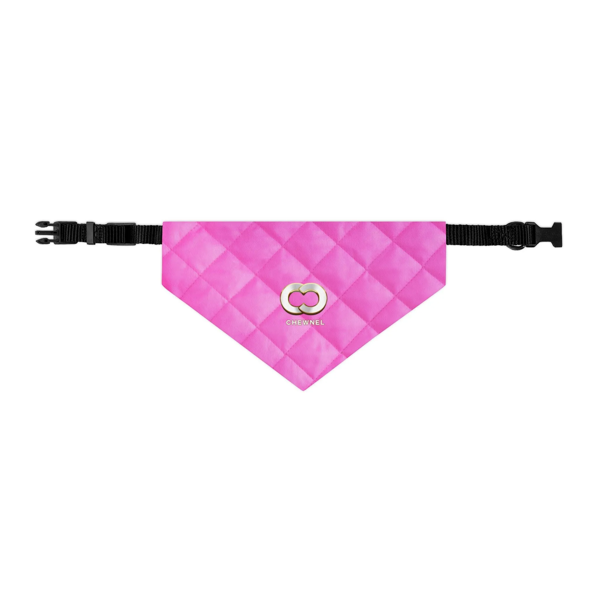 Chewnel Faux-Designer Pet Bandana Collar