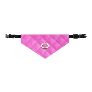Chewnel Faux-Designer Pet Bandana Collar