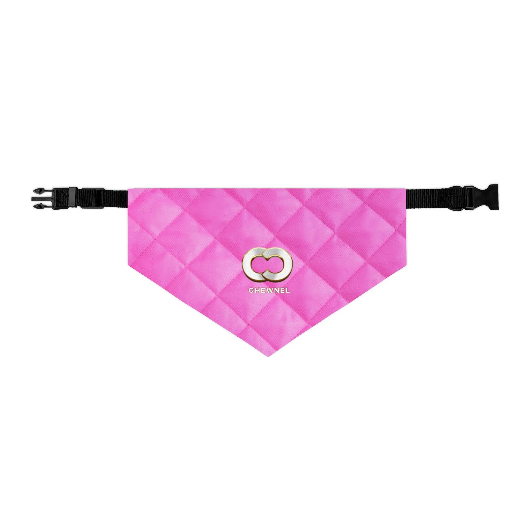 Chewnel Faux-Designer Pet Bandana Collar