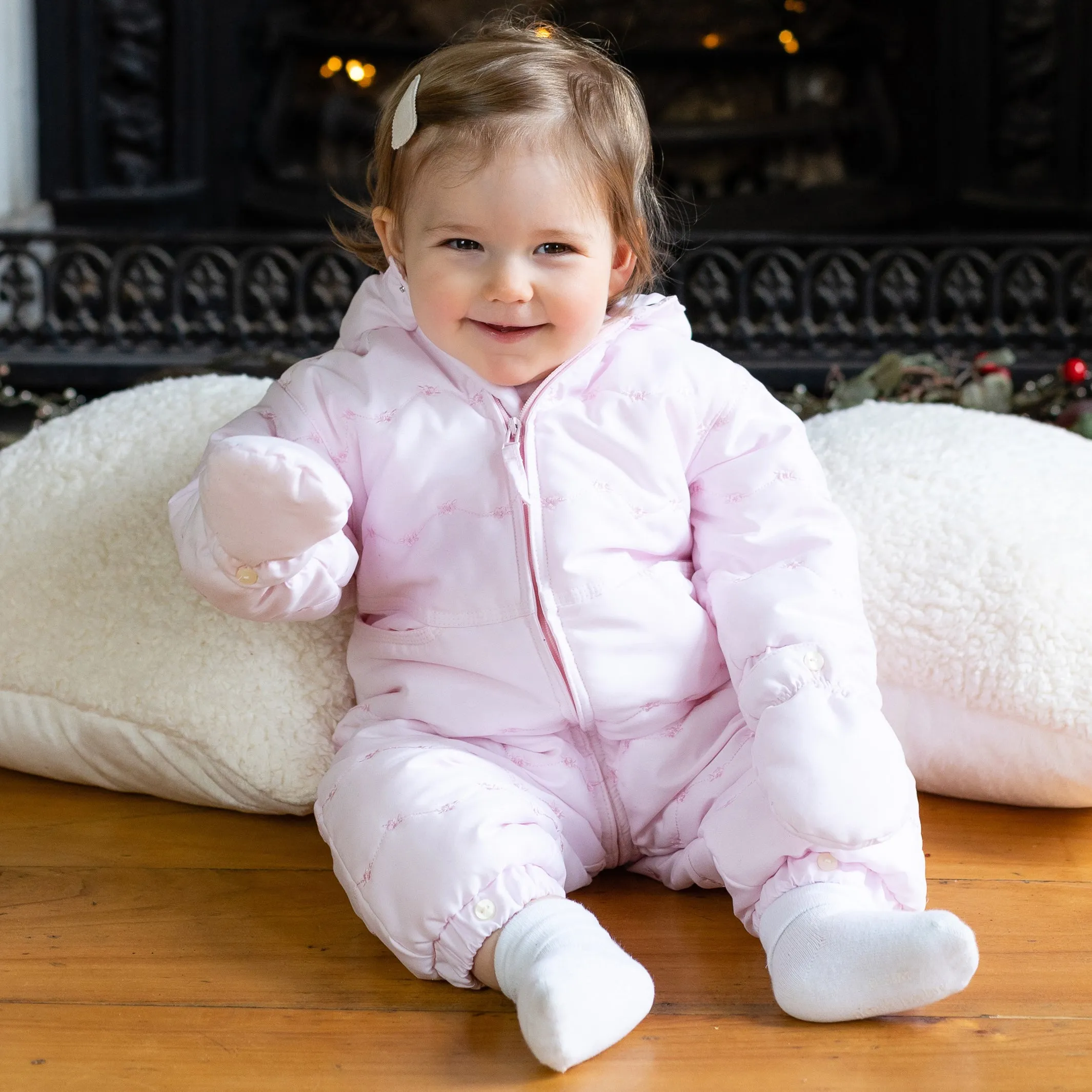 Cicely Rosebud Girls Winter Pramsuit