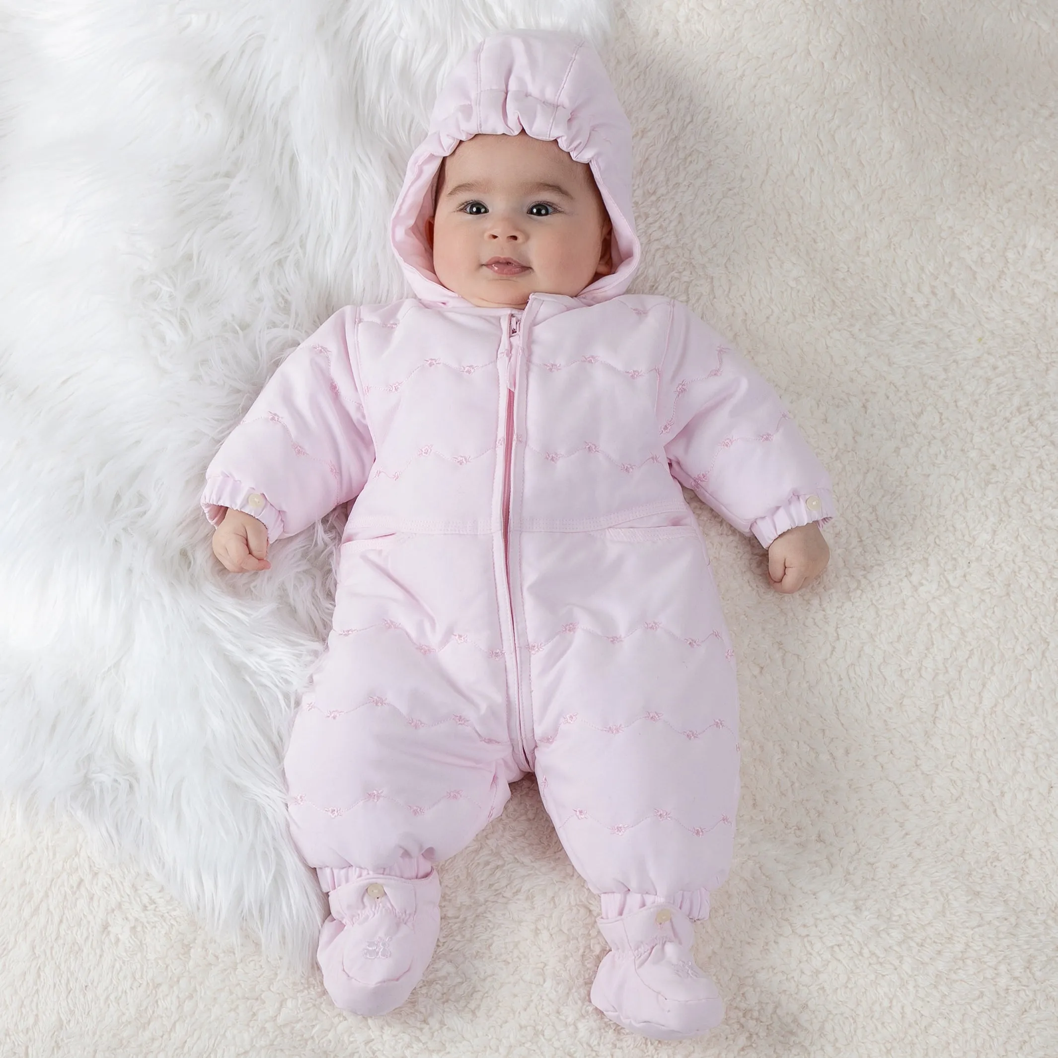 Cicely Rosebud Girls Winter Pramsuit