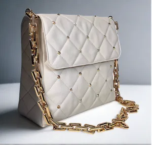 Cielo Studded Shoulder Bag