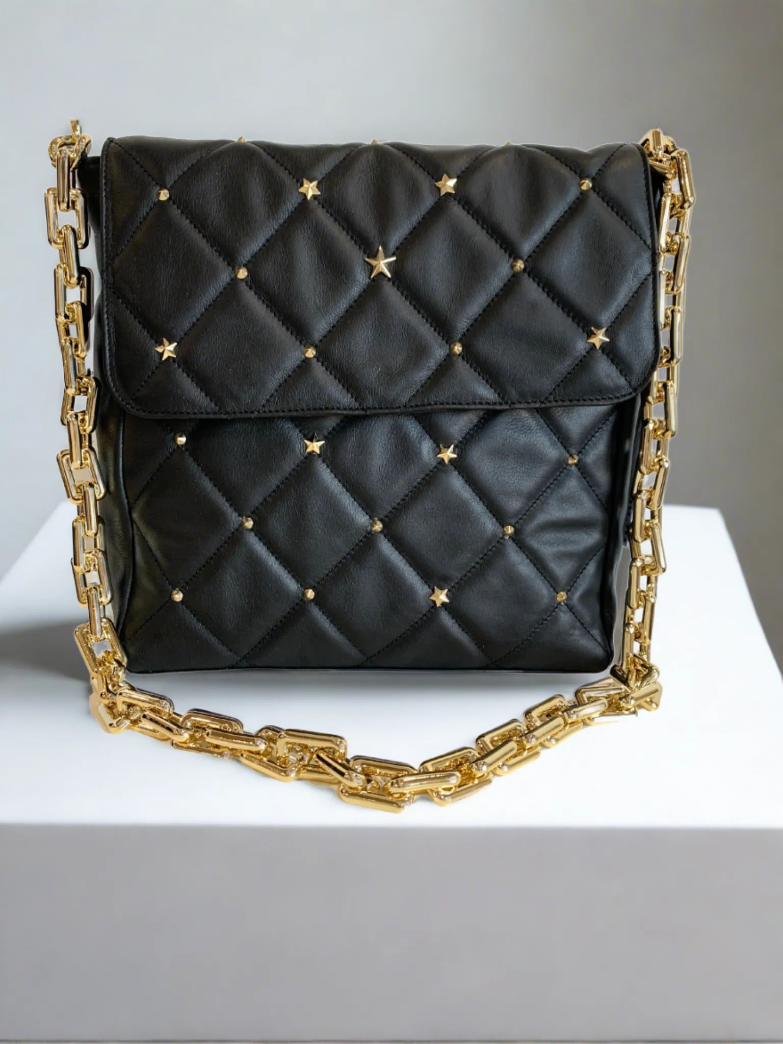 Cielo Studded Shoulder Bag
