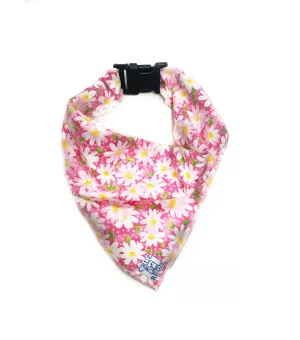 Cruz & Regis Bandana - Pink Daisy