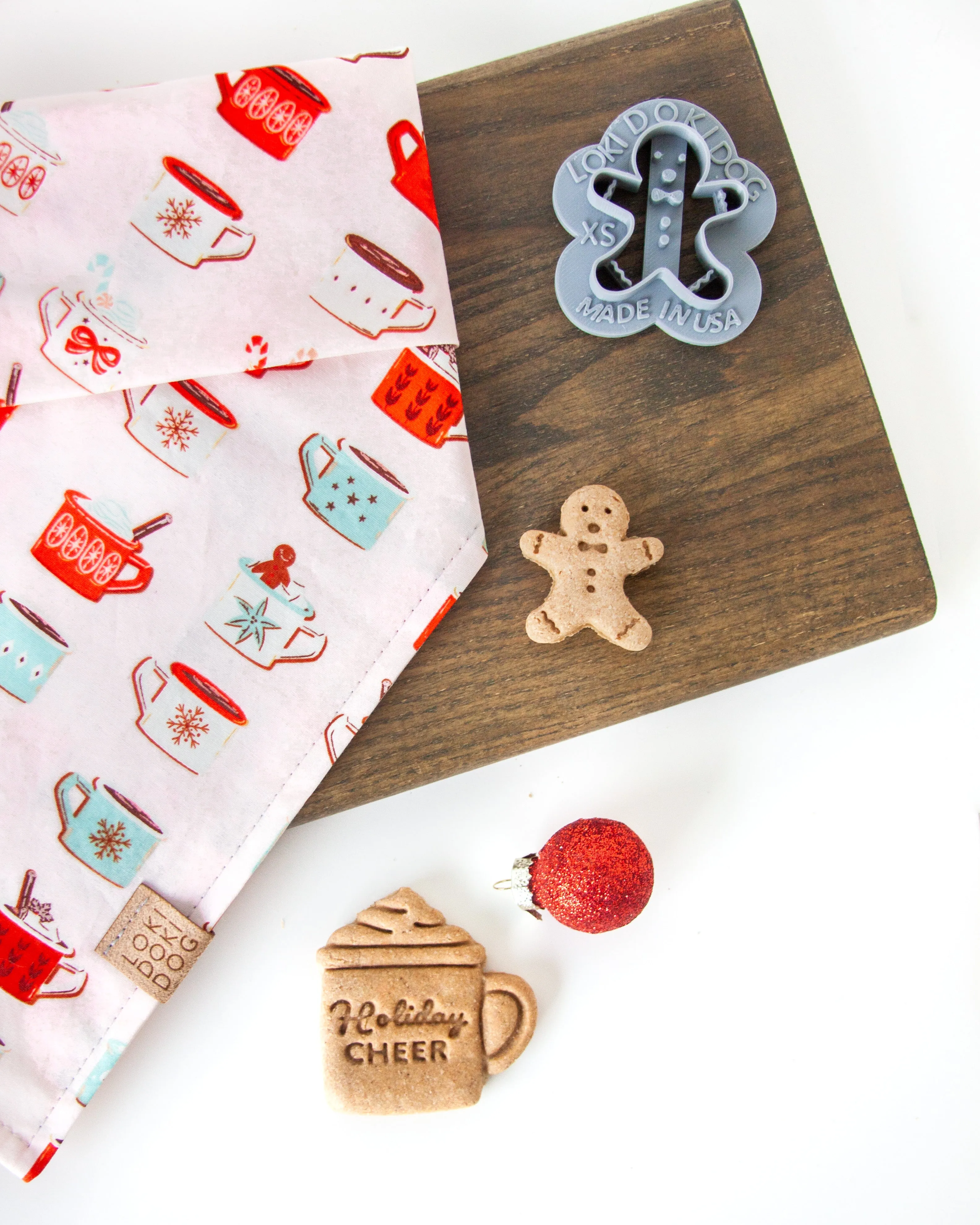 Cup of Christmas Cheer Dog Bandana