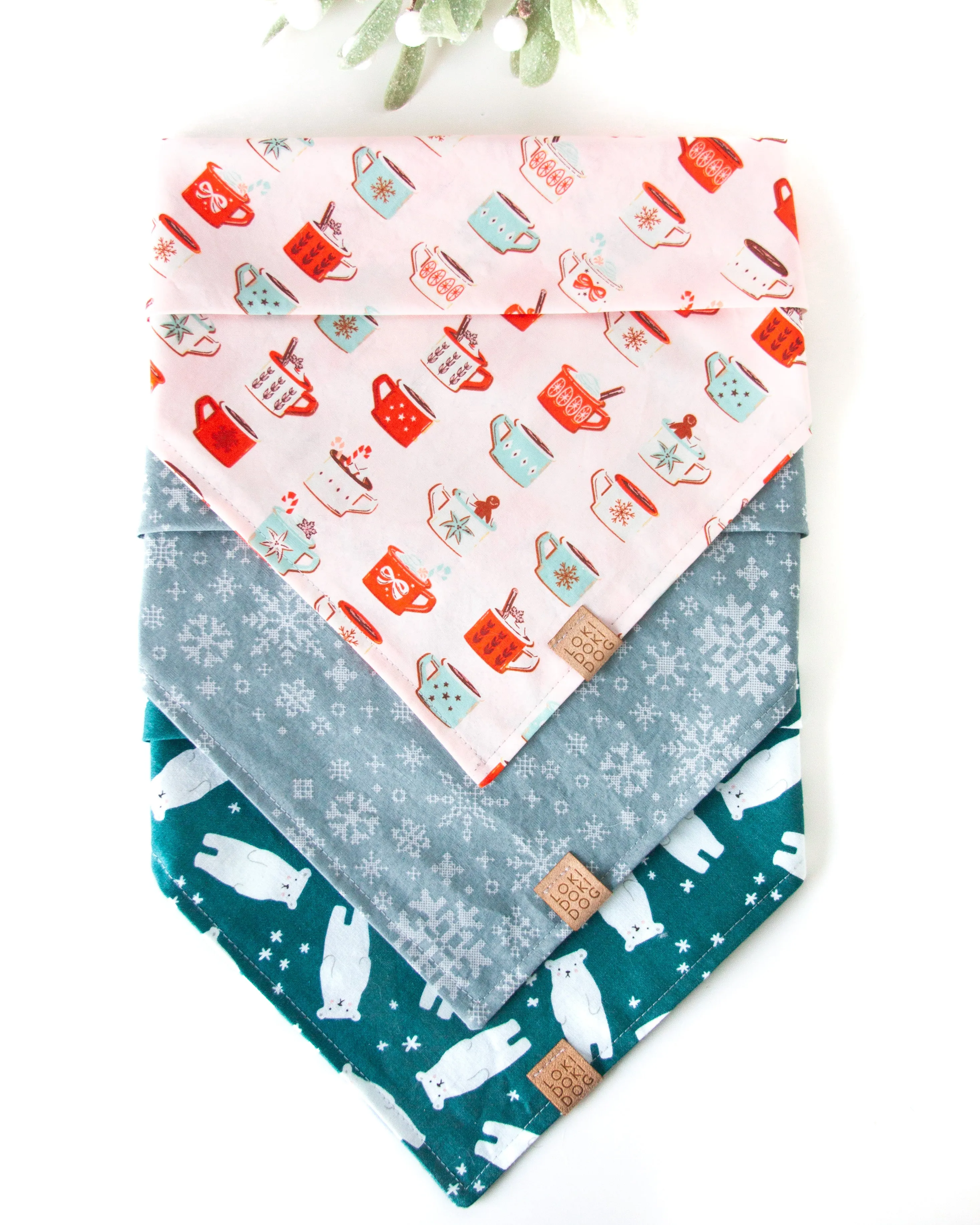 Cup of Christmas Cheer Dog Bandana