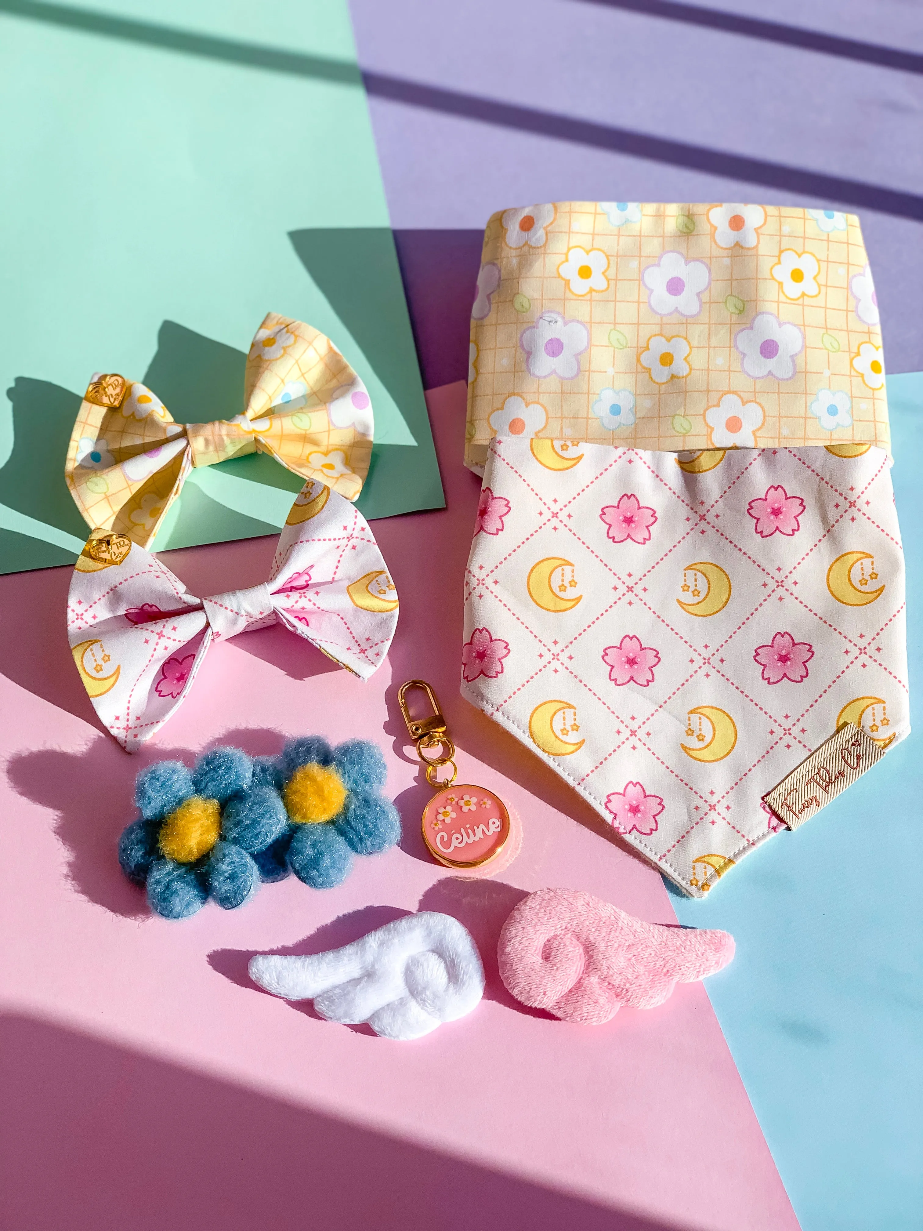 Dainty Floral Bandana