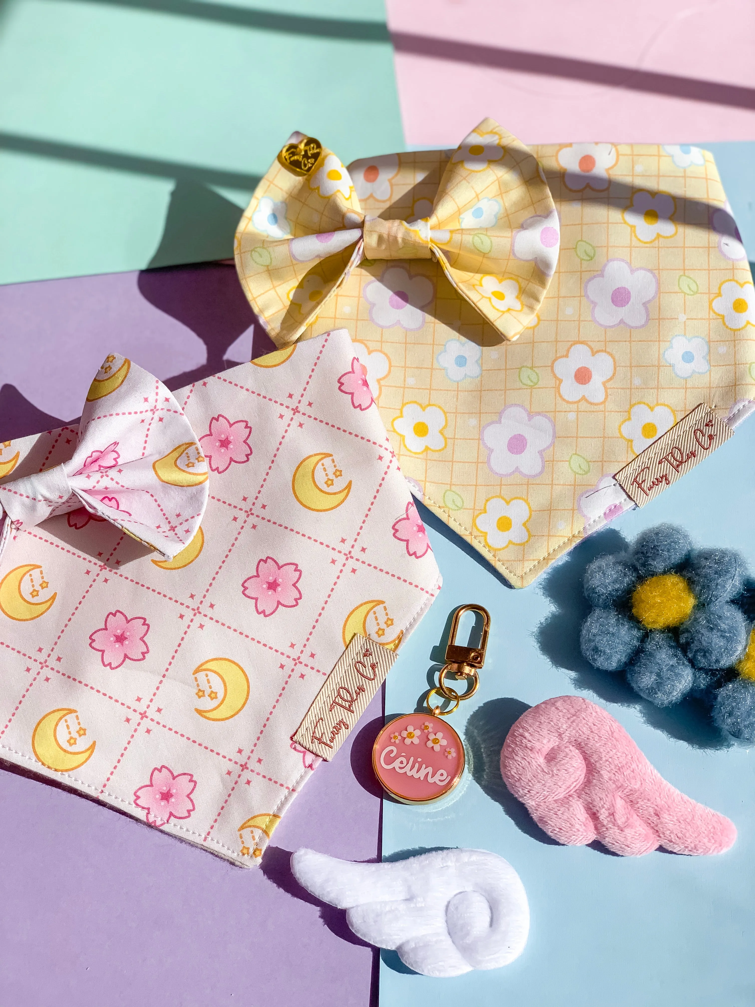 Dainty Floral Bandana