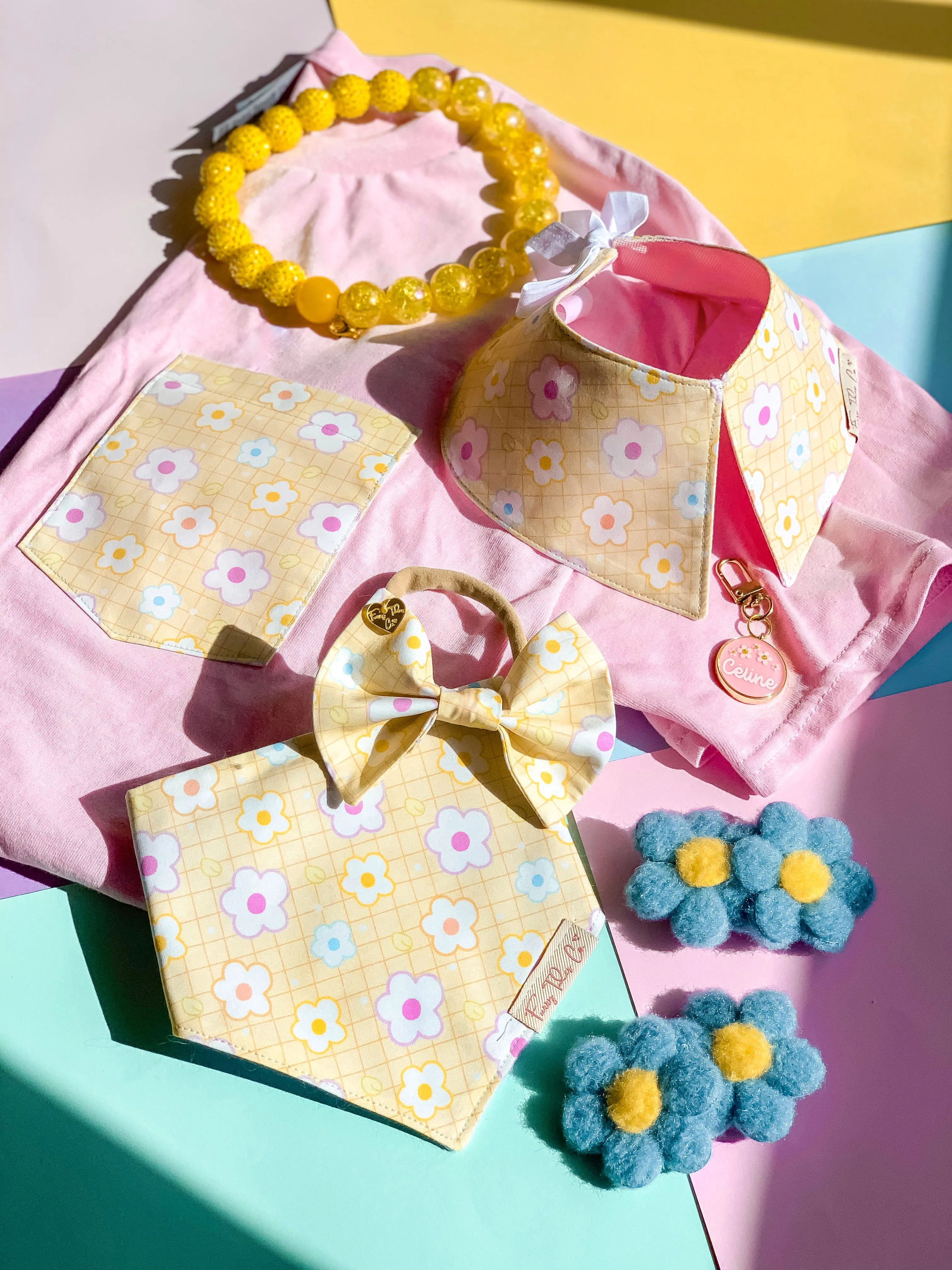 Dainty Floral Bandana