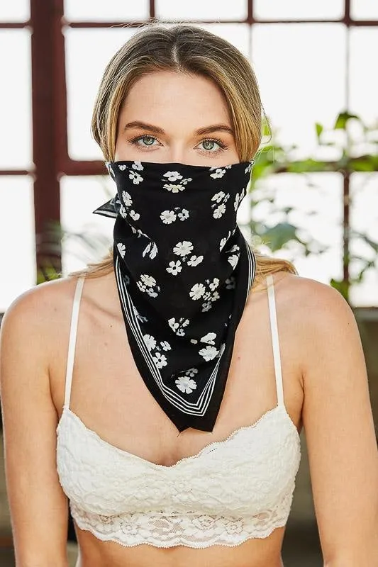 Dainty Flower Bandana