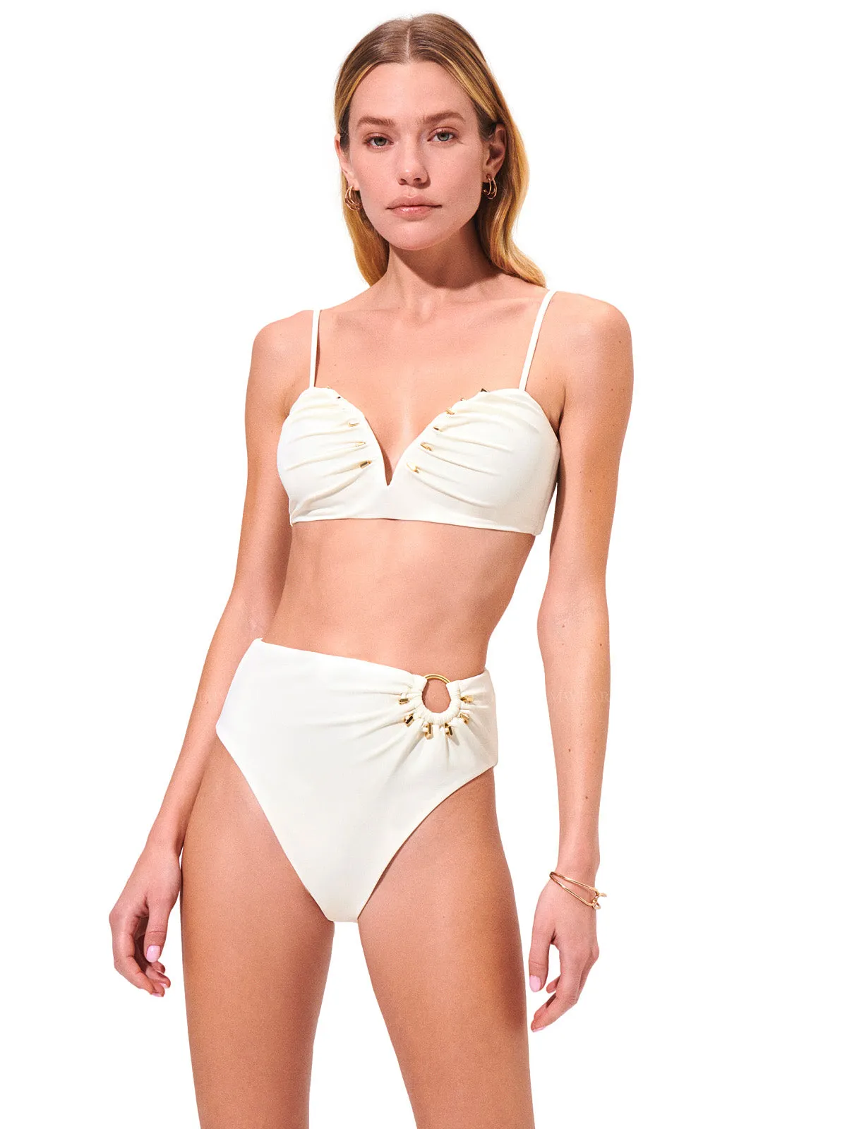 Dancing Queen Ivory Bikini ::RET