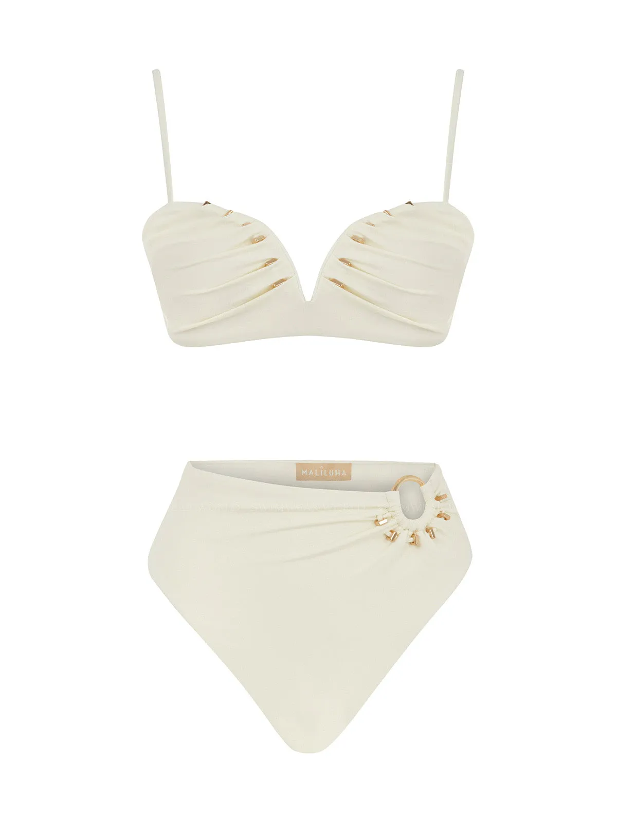 Dancing Queen Ivory Bikini ::RET