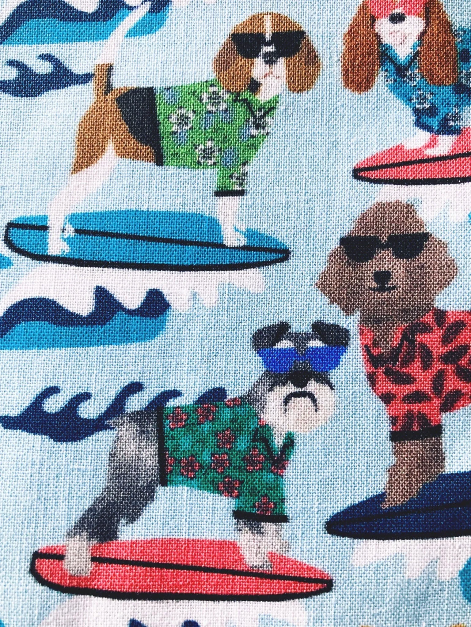 Dog Bandanas - Surf Dogs