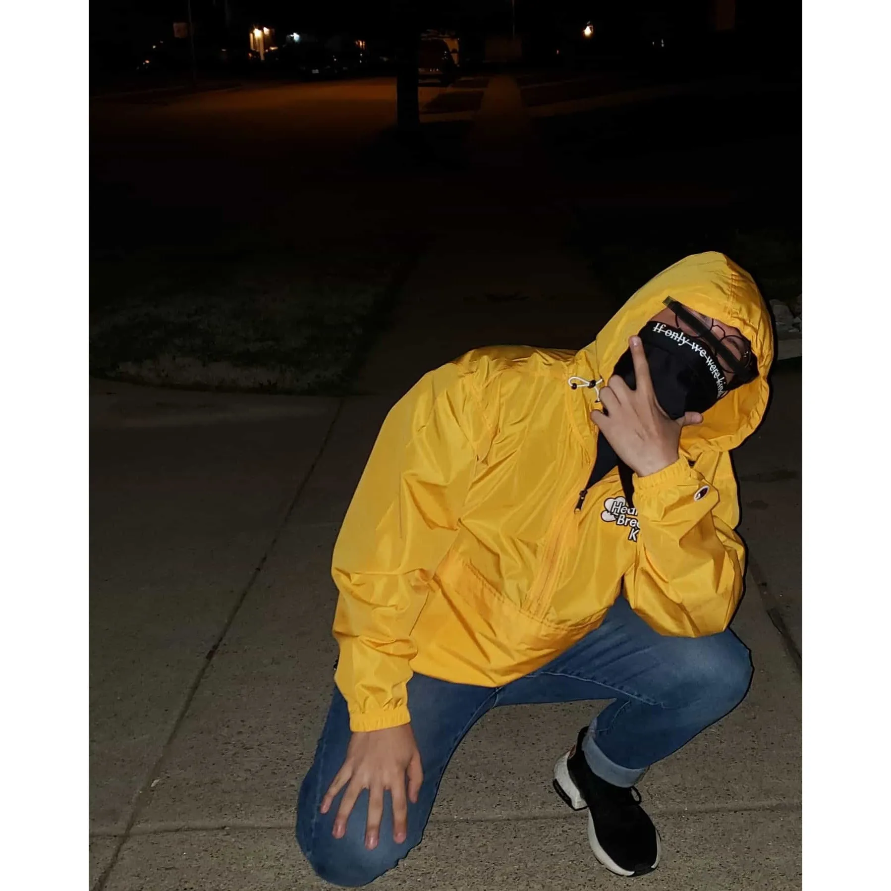 Double-sided Kitsune Mask Bandana