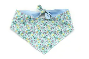 Easter Icons Tie-On Dog Bandana