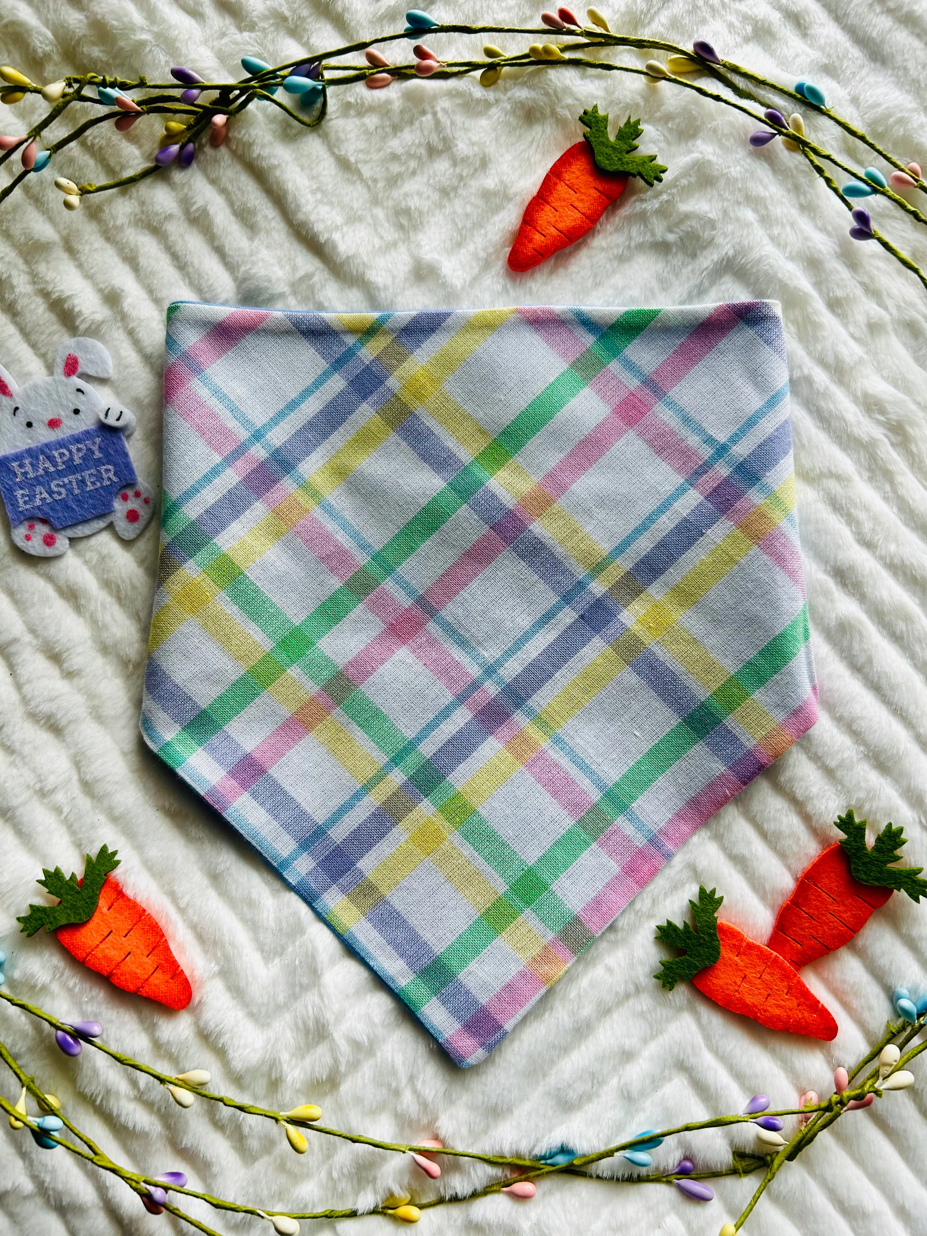Egg-Stremely Cute Scrunchie Bandana