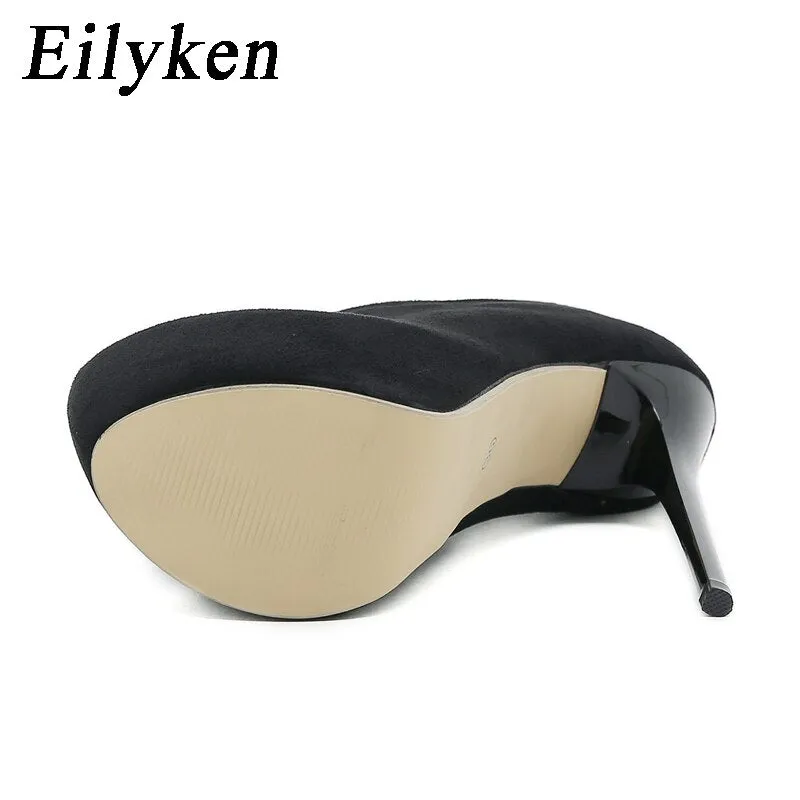 Eilyken Round Toe Ankle Booties