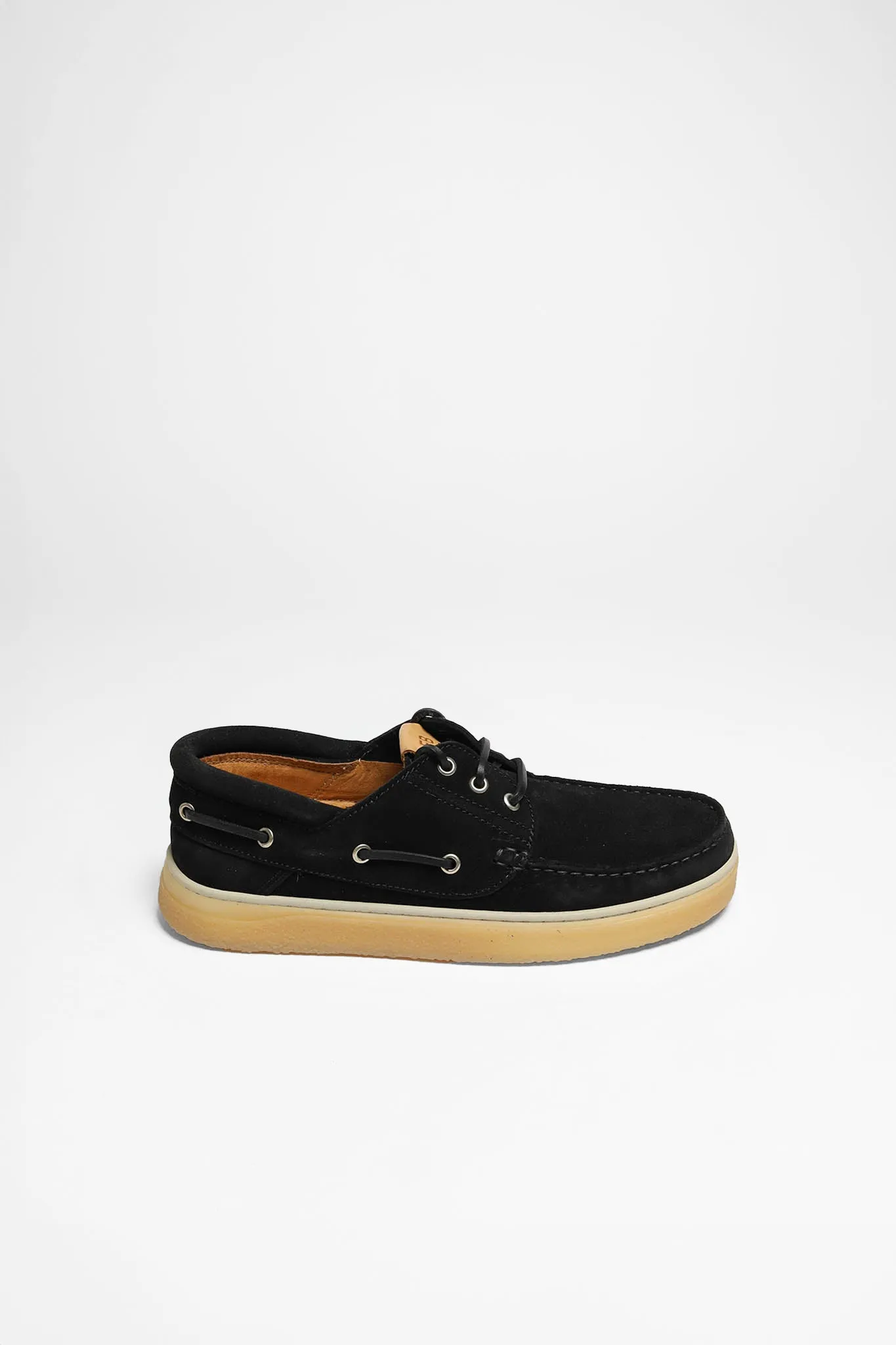 ELBA STAPLES Herren Bootschuh Schwarz