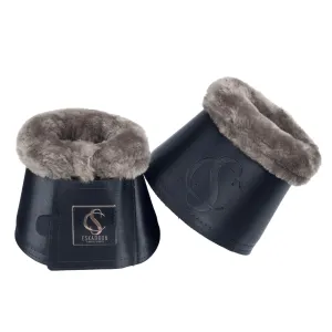 Eskadron Navy SS24 faux fur overreach boots