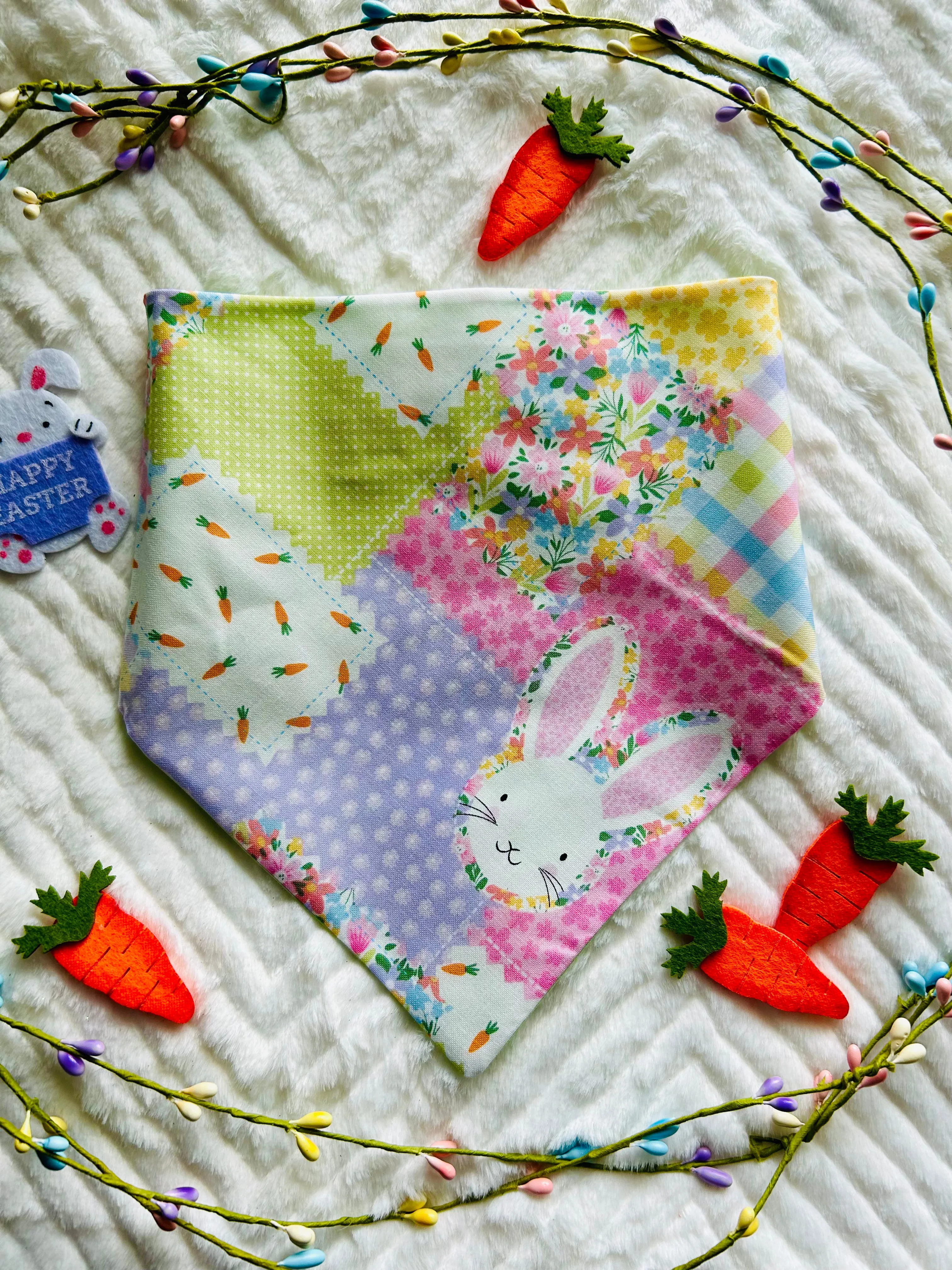 Every Bunny Loves Me Scrunchie Bandana