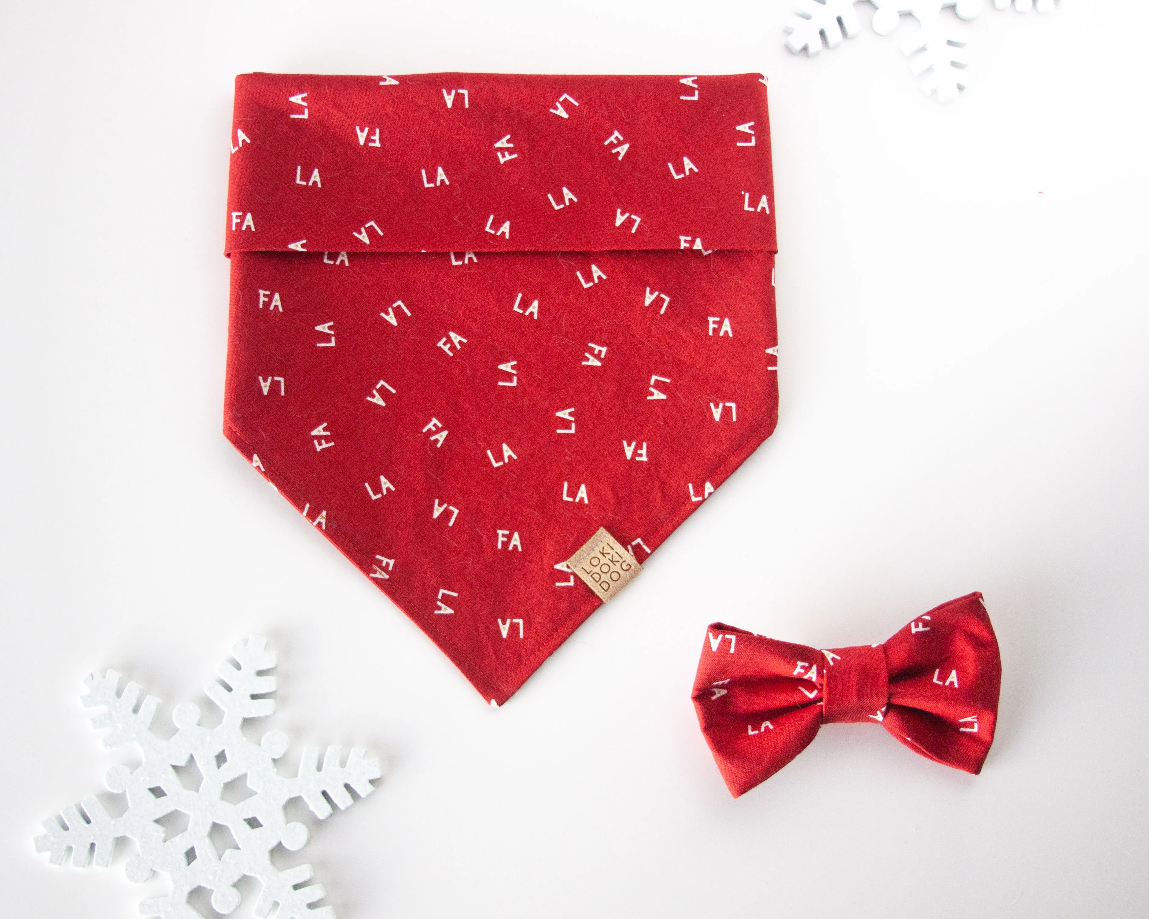 Fa La La Dog Bandana