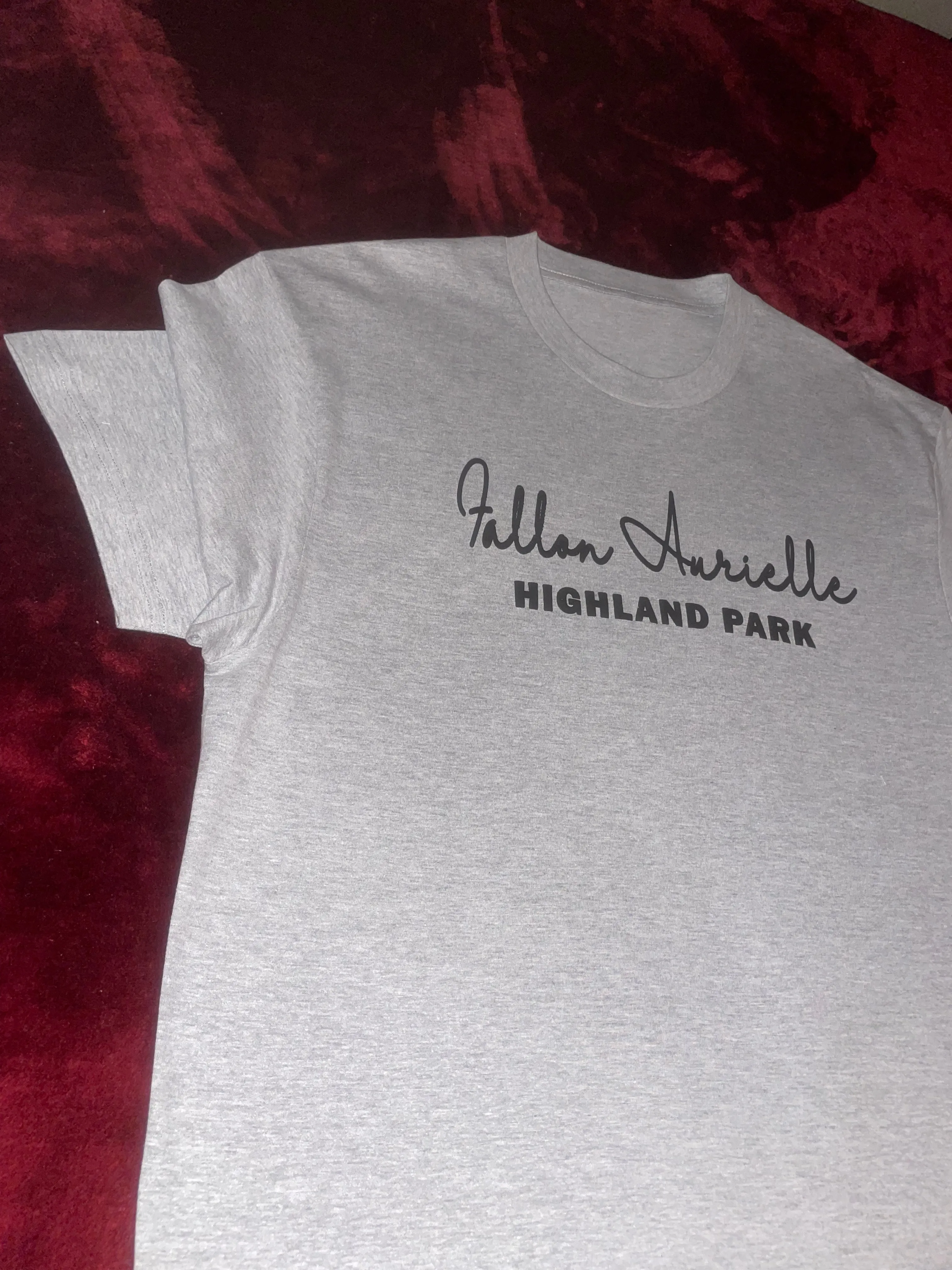 Fallon Aurielle Unisex Signature Highland Park Rep Yo Set Short Set (Gray & Black)