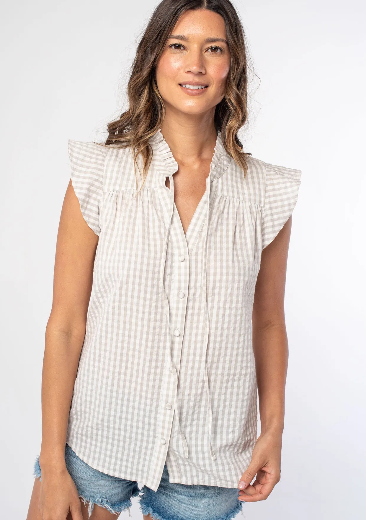 Felicity Flutter Sleeve Top