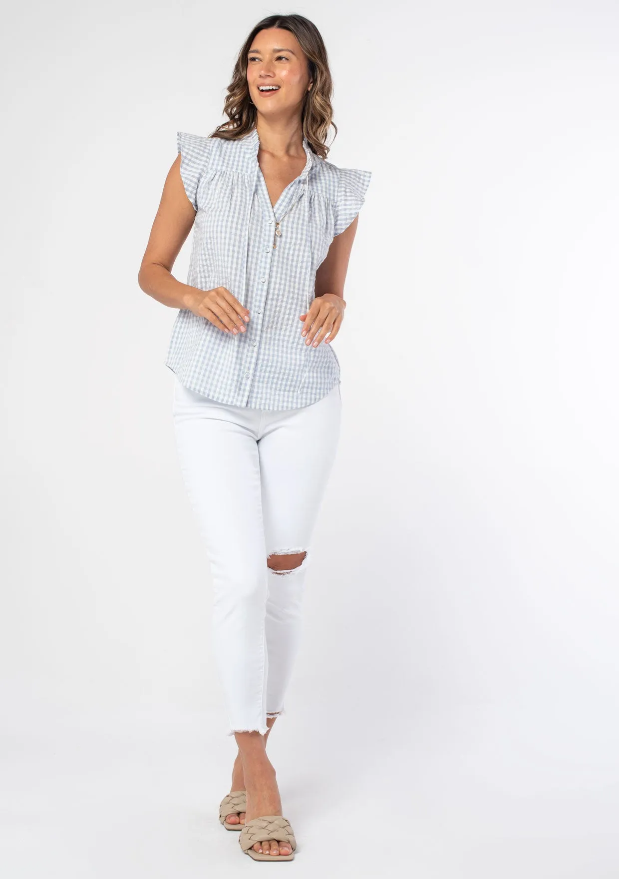 Felicity Flutter Sleeve Top