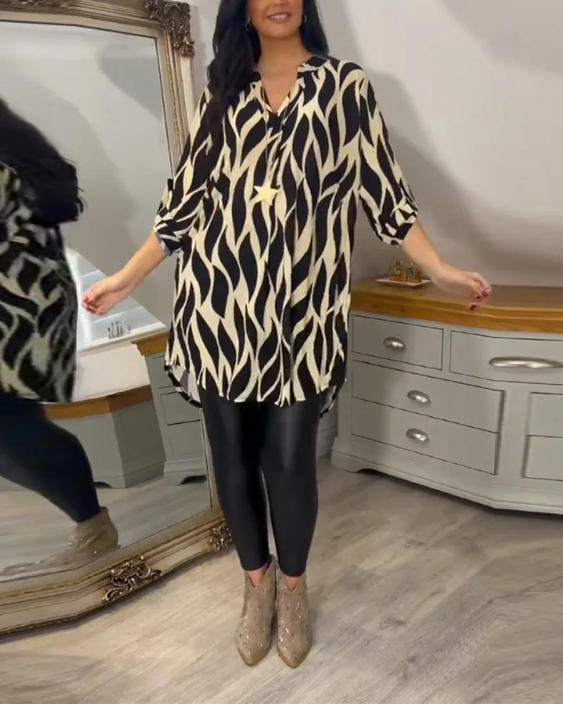 Fiora™ - Modern Patterned Top