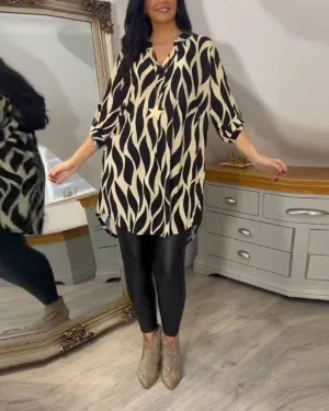 Fiora™ - Modern Patterned Top