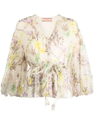 Floral Embroidered Gia Top