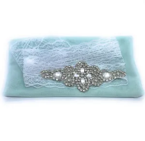 Flower Girl Diamanté Waist Sash