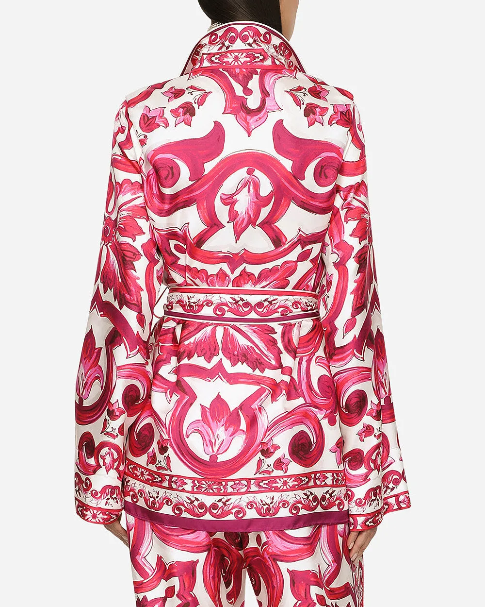Fuchsia Tris Majolica Blouse