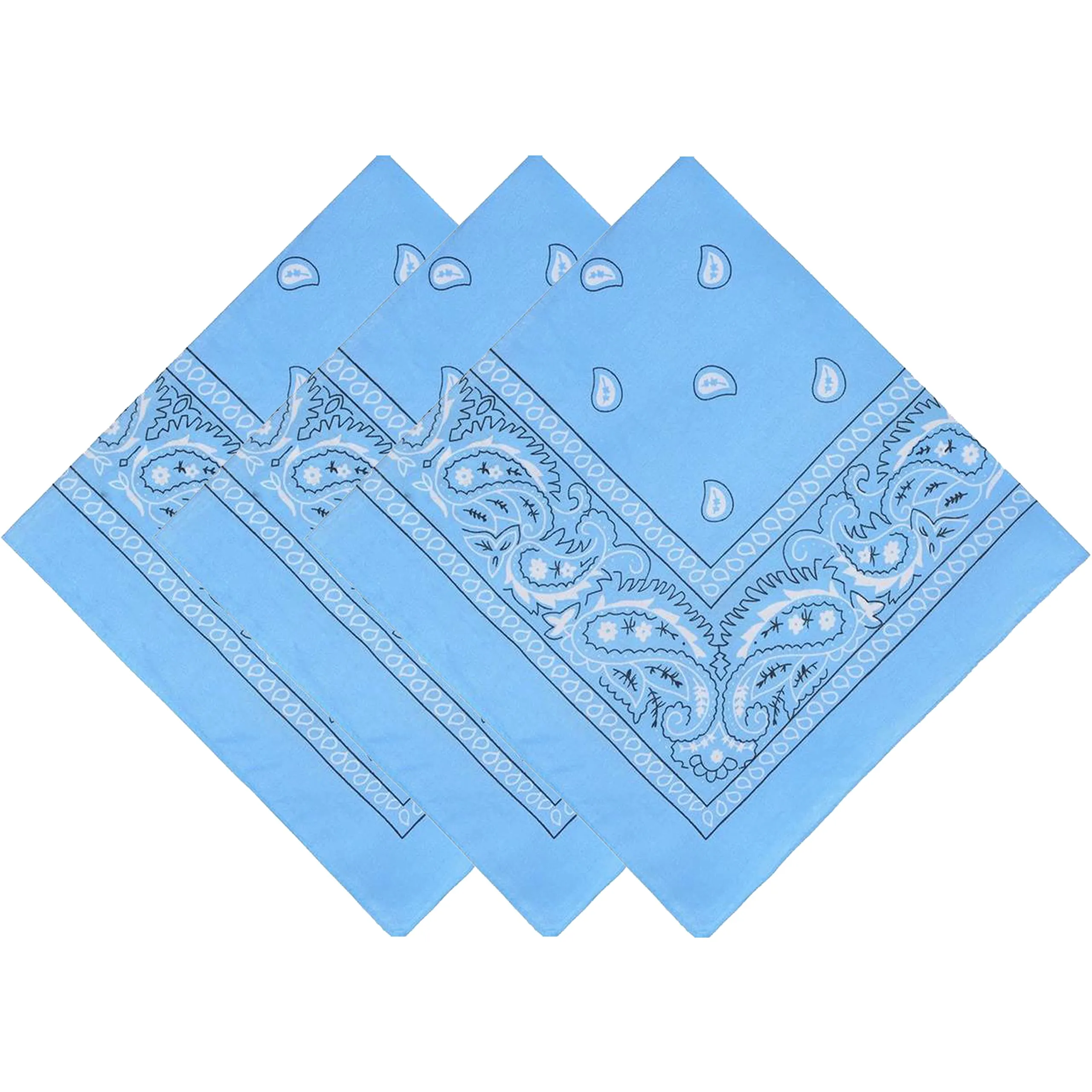 Funky Junque Paisley Cotton Bandanas