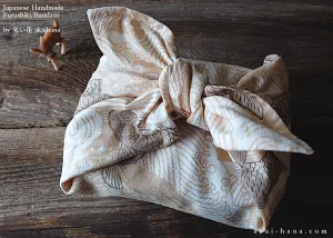 Furoshiki Reusable Fabric Wrap, Bandana, Koi Carp ⦿fsjf0020