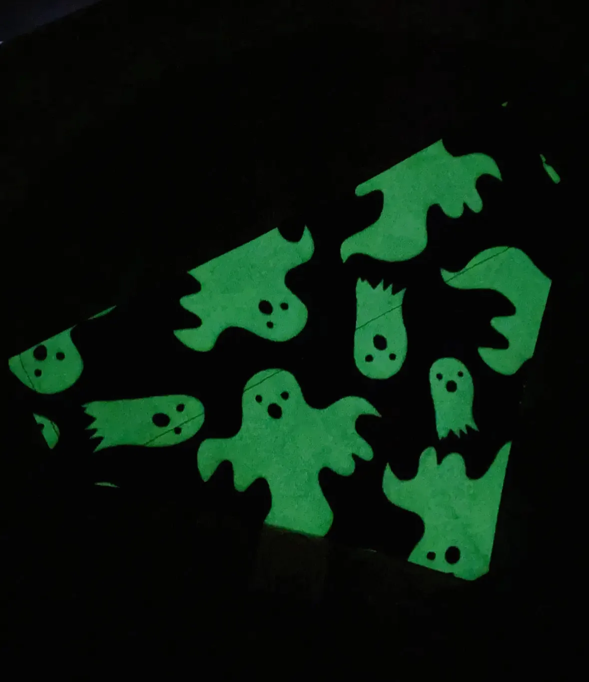Glow In The Dark Ghost Pet Bandana