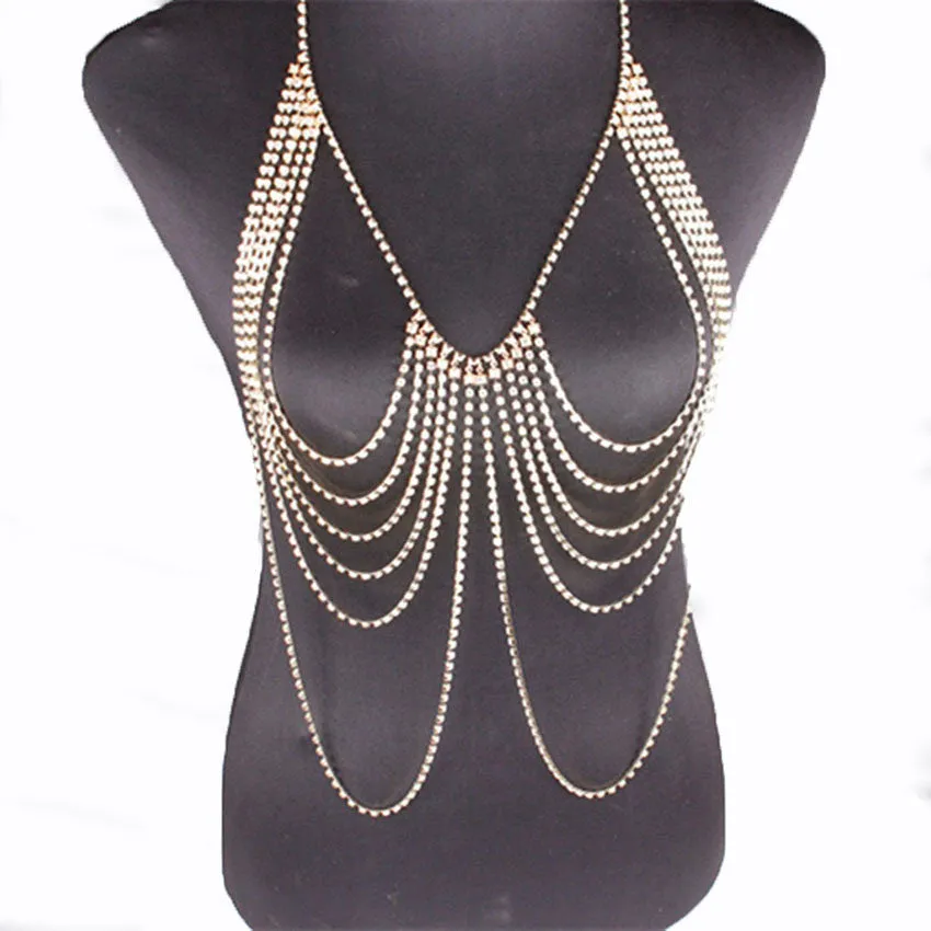 Gold Bikini Belly chain