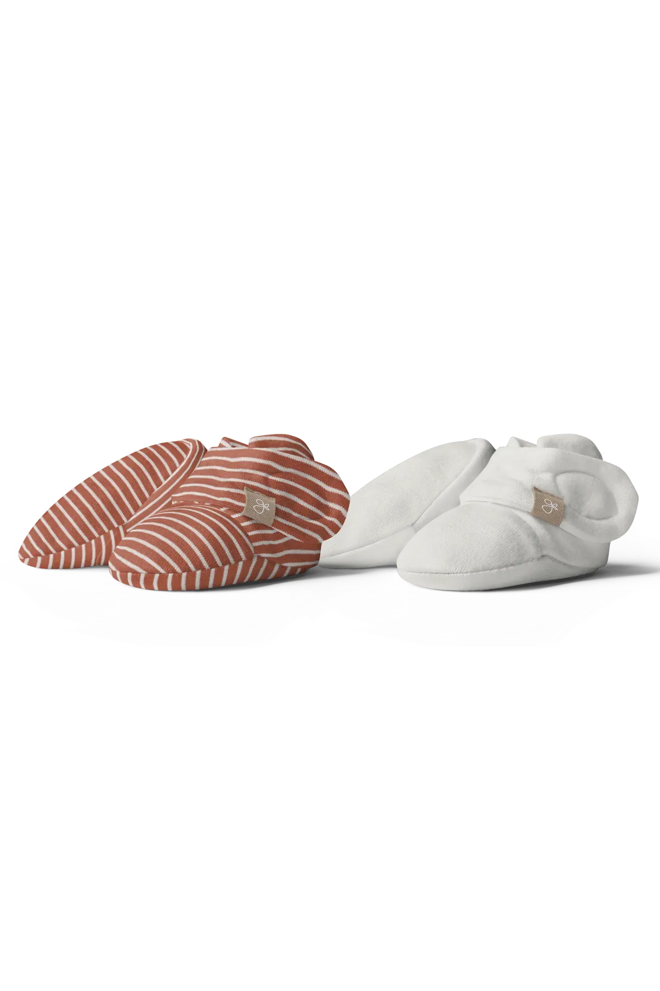 Goumikids - Baby Boots - Clay Stripe and Cloud (2 Pack)