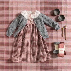 Grace Baby & Child Long Dress - Pink Wood Winker - 3Y, 4Y