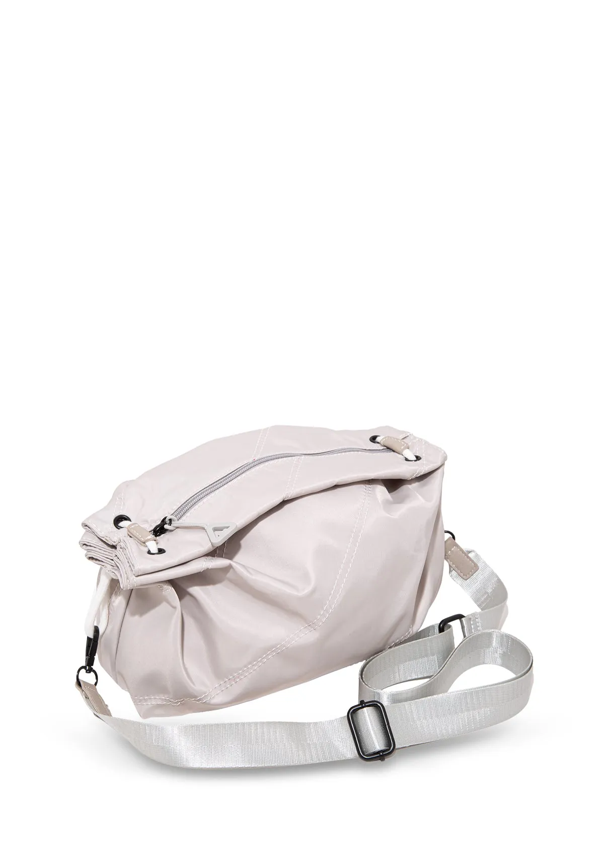 Grey Messenger Bag