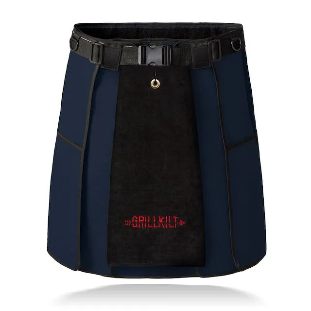 GRILLKILT | Grill Apron | Navy Blue